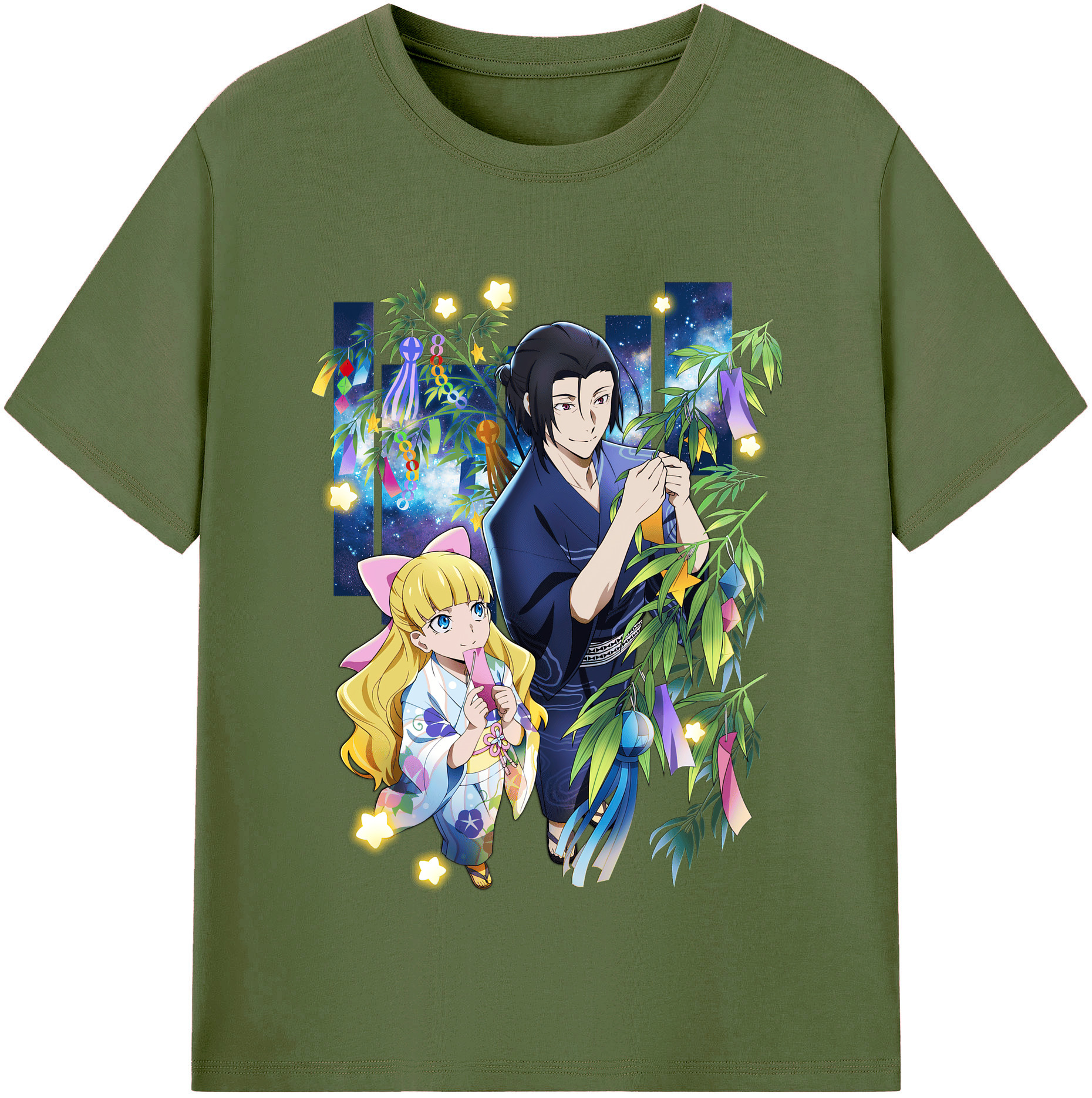 （画像用） 文豪ストレイドッグス Bungo Stray Dogs 綿100％半袖Tシャツ（フロントプリント）